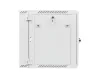 Lanberg WF02-6612-10S 19" 12U SZÉL:600mm MÉLY:600mm MAG:640mm lapraszerelt üvegajtós szürke kétrészes fali rack szekrény